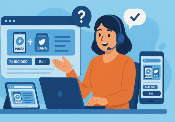 Layanan Responsif Pada Website Pulsa Dan Dana