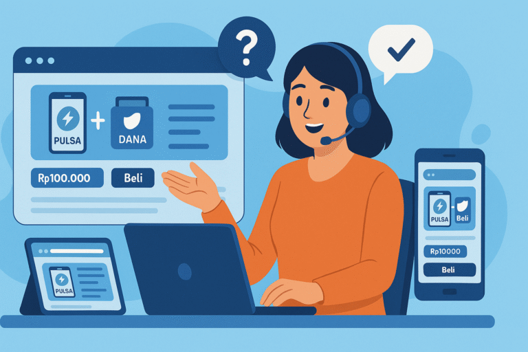 Layanan Responsif Pada Website Pulsa Dan Dana