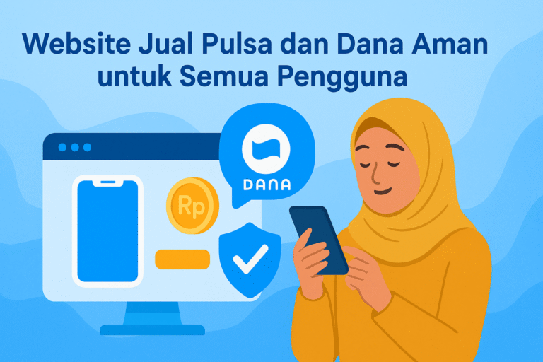 Website Jual Pulsa Dan Dana Aman Untuk Semua Pengguna