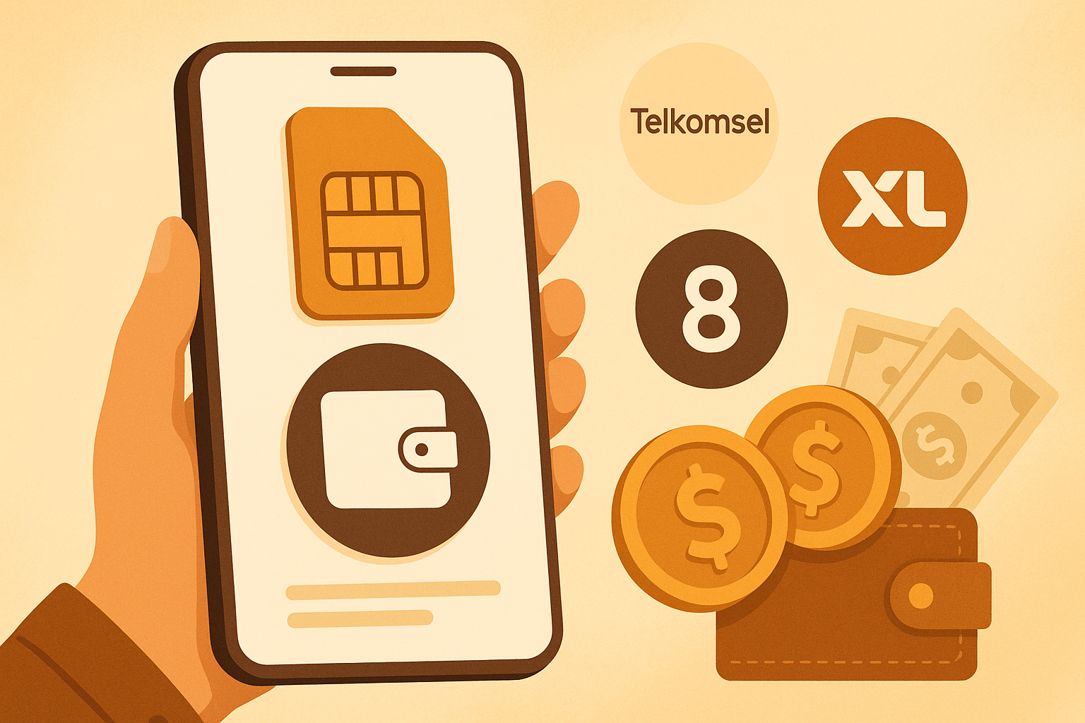 Jual Beli Pulsa Dan Dana Untuk Semua Provider