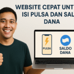 Website Cepat Untuk Isi Pulsa Dan Saldo Dana Yang Bisa Diandalkan