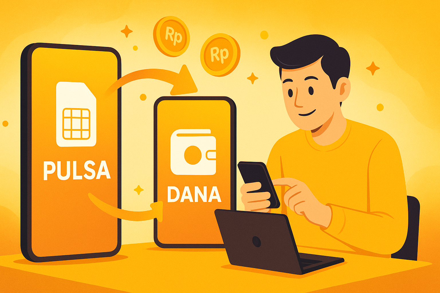 Solusi Praktis Jual Beli Pulsa Dan Dana Yang Efektif