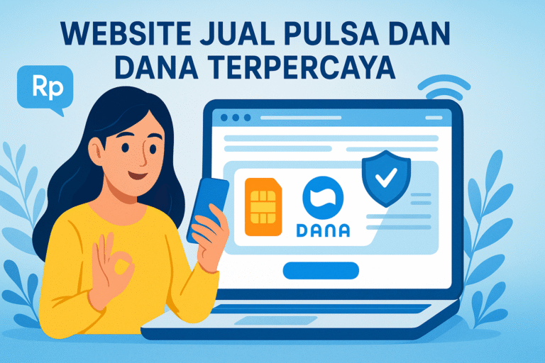 Website Jual Pulsa Dan Dana Terpercaya